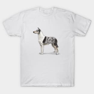 The Blue Merle Smooth Collie T-Shirt